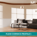 Regency Flexible MDF Cornice Coving-MR Mouldings Ltd
