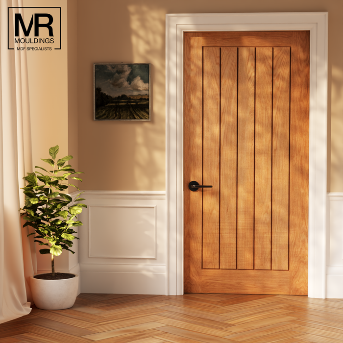 Hockey Stick MDF Architrave Cover-MR Mouldings Ltd