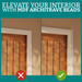 Hockey Stick MDF Architrave Cover-MR Mouldings Ltd
