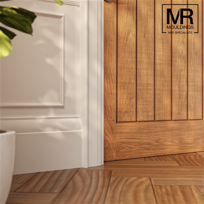 Hockey Stick MDF Architrave Cover-MR Mouldings Ltd