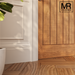 Hockey Stick MDF Architrave Cover-MR Mouldings Ltd