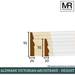 The Aldwark Victorian Tulip Architrave-MR Mouldings Ltd