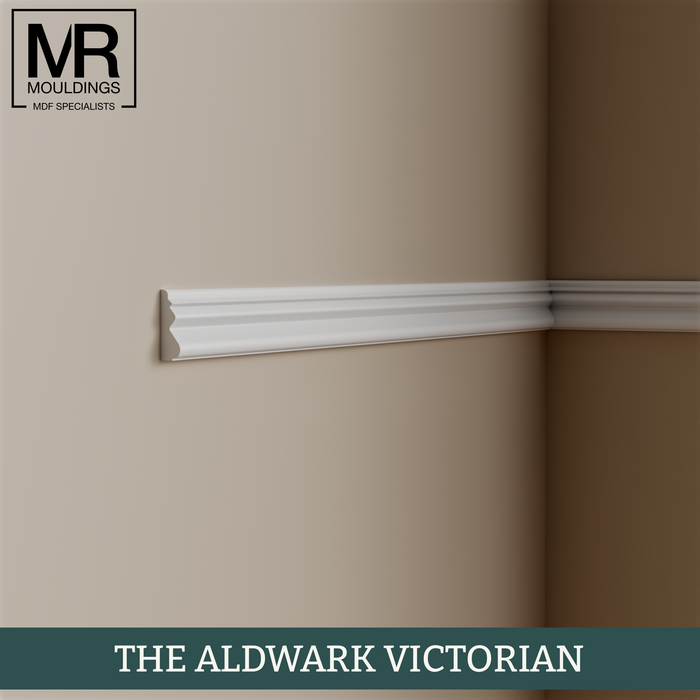 The Aldwark Victorian Tulip Dado Rail-MR Mouldings Ltd