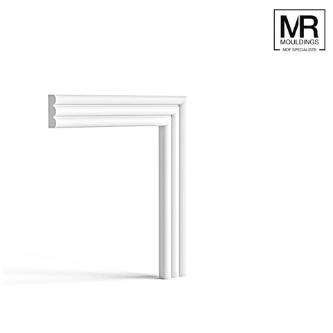 Reeded MDF Panel Mould-MR Mouldings Ltd