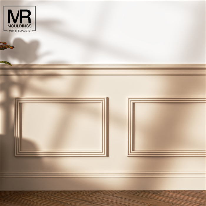 Reeded MDF Panel Mould-MR Mouldings Ltd