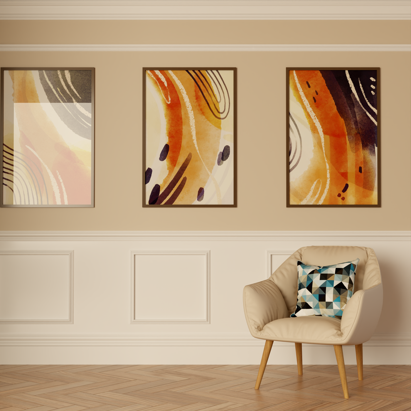 Ogee MDF Picture Rail