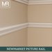 Ogee MDF Picture Rail-MR Mouldings Ltd
