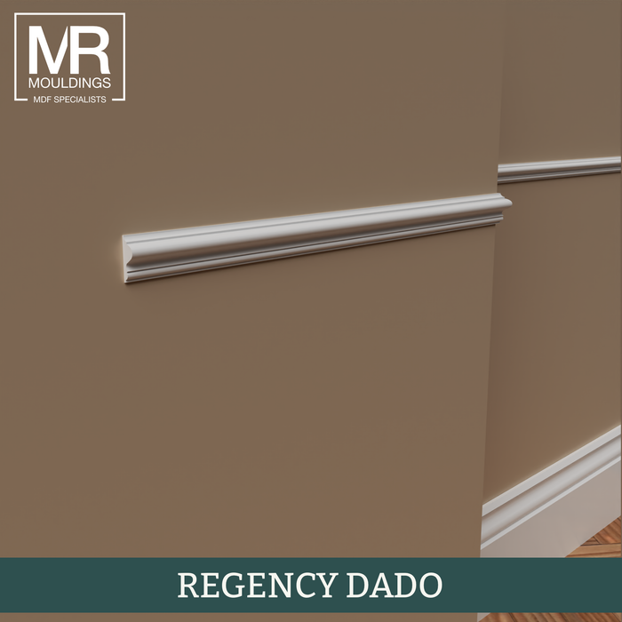 Regency MDF Dado Rail-MR Mouldings Ltd