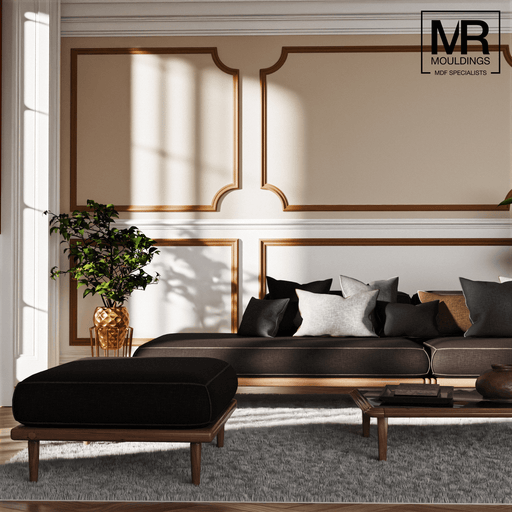 Hampton Flexible MDF Panel Mould-MR Mouldings Ltd
