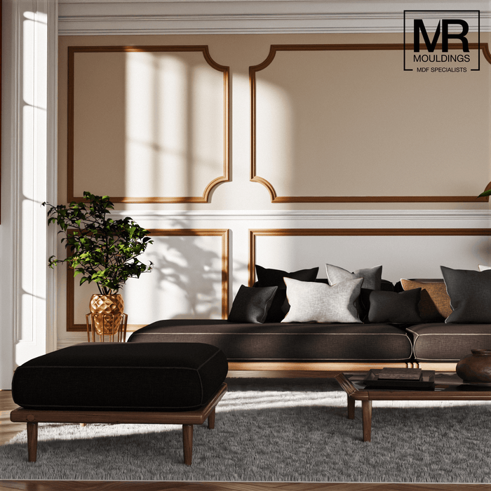 Hampton Flexible MDF Panel Mould-MR Mouldings Ltd