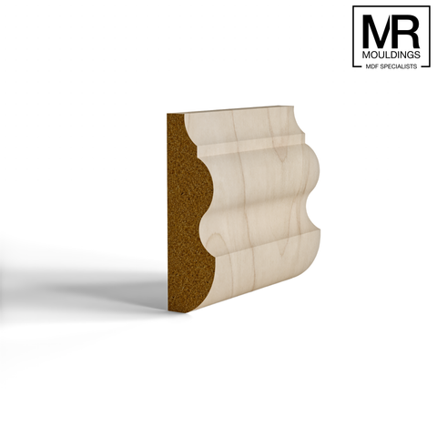 The Denby Edwardian Tulip Dado Rail-MR Mouldings Ltd