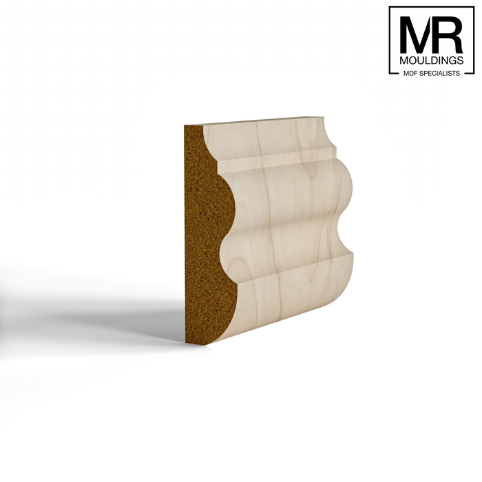 The Denby Edwardian Tulip Dado Rail-MR Mouldings Ltd