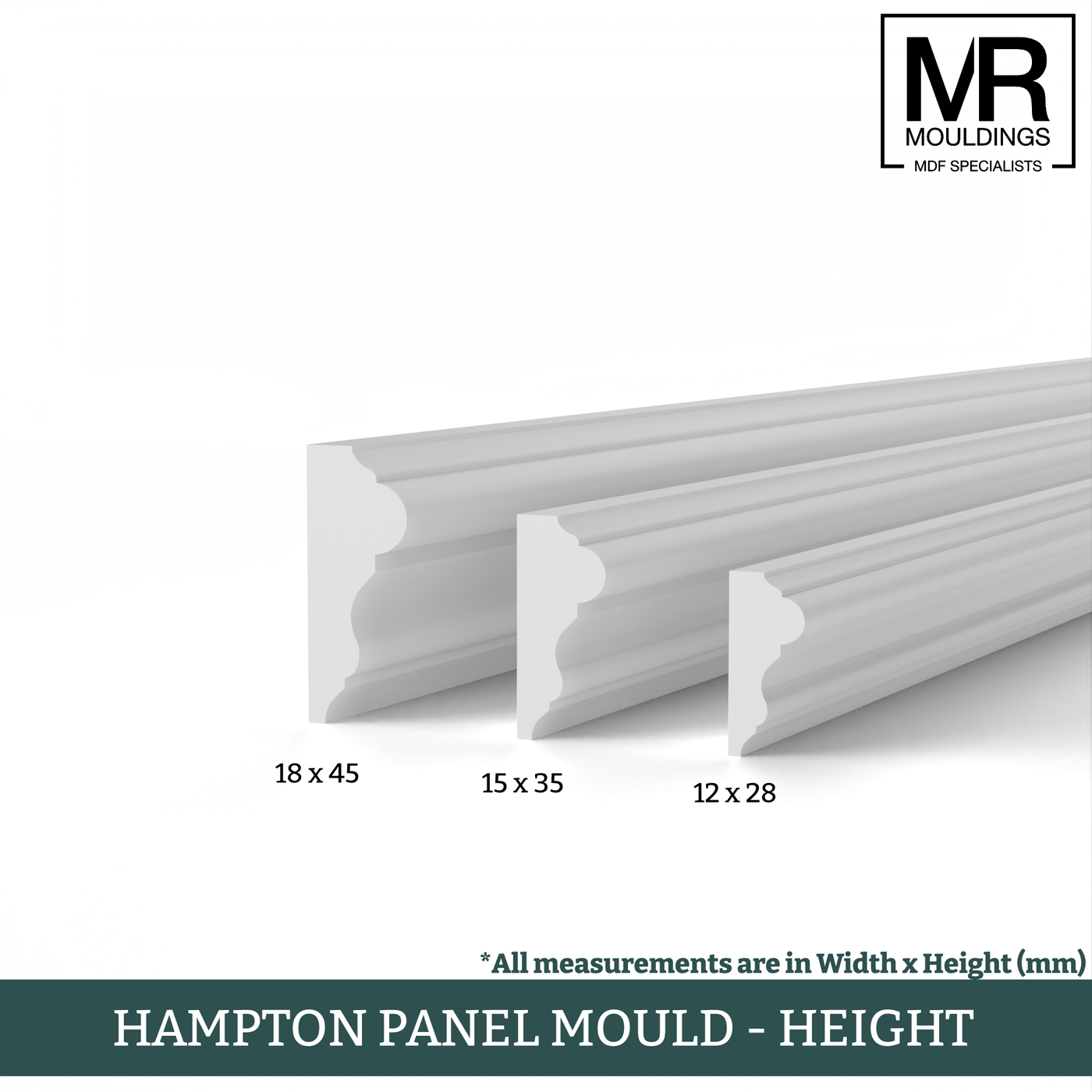 Hamilton Model Mdf Hampton FR MDF Panel Mould | Euroclass B Fire Rated