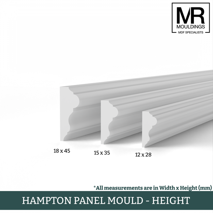 Hampton MDF Panel Mould-MR Mouldings Ltd