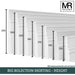 Big Bolection MDF Skirting Board-MR Mouldings Ltd