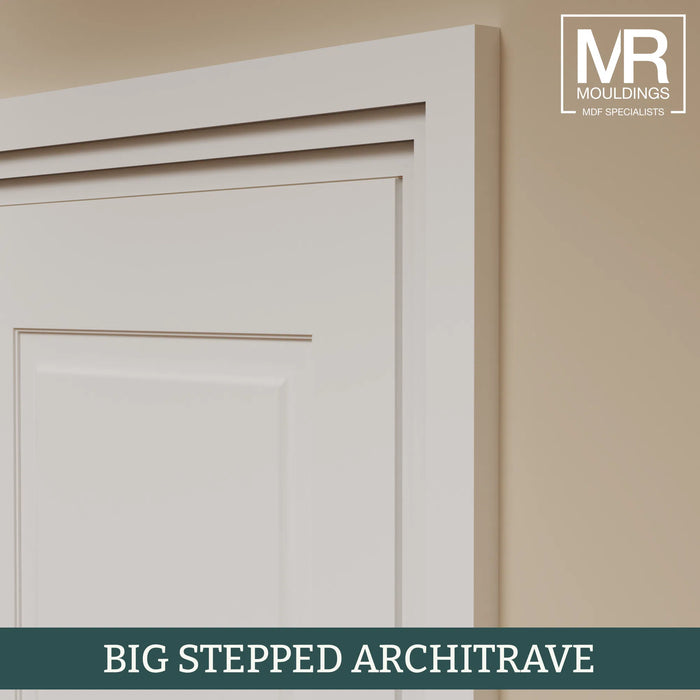 Big Stepped MDF Architrave-MR Mouldings Ltd