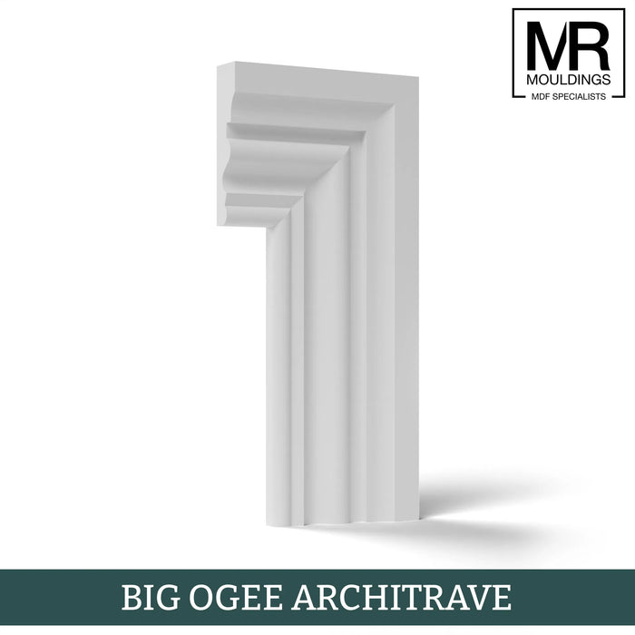 Big Ogee MDF Architrave-MR Mouldings Ltd