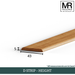43mm - D Profile Flooring Moulding-MR Mouldings Ltd