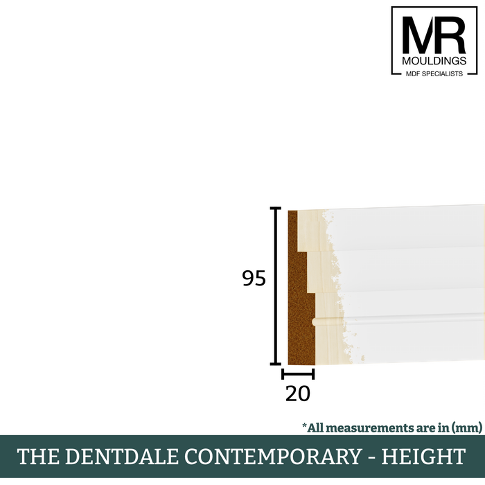 The Dentdale Contemporary Tulip Architrave-MR Mouldings Ltd