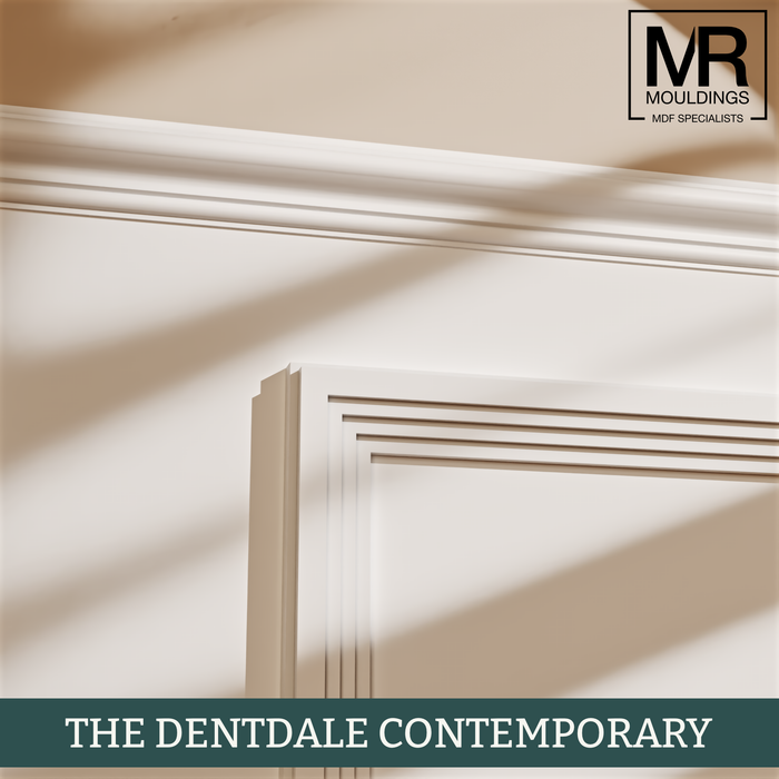 The Dentdale Contemporary Tulip Panel Mould-MR Mouldings Ltd