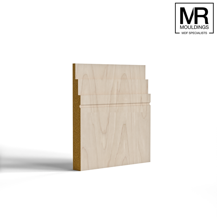 The Dentdale Contemporary Tulip Skirting Board-MR Mouldings Ltd