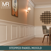 Stepped MDF Panel Mould-MR Mouldings Ltd