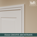 15mm Grooved MDF Architrave-MR Mouldings Ltd