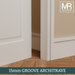 15mm Grooved MDF Architrave-MR Mouldings Ltd