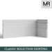 Classic Bolection MDF Skirting Board-MR Mouldings Ltd