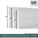 Traditional Bolection MDF Skirting Board-MR Mouldings Ltd