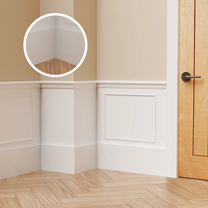 Square Edge MDF Skirting Board-MR Mouldings Ltd
