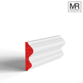 Double Astragal Fire Rated MDF Dado Rail-MR Mouldings Ltd