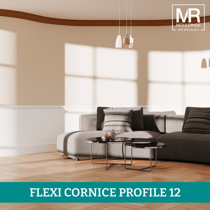 Torus Flexible MDF Cornice Coving-MR Mouldings Ltd