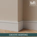 Grooved MDF Skirting Board-MR Mouldings Ltd