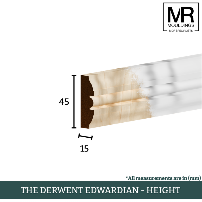 The Derwent Edwardian Tulip Panel Mould-MR Mouldings Ltd