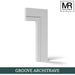 Grooved MDF Architrave-MR Mouldings Ltd
