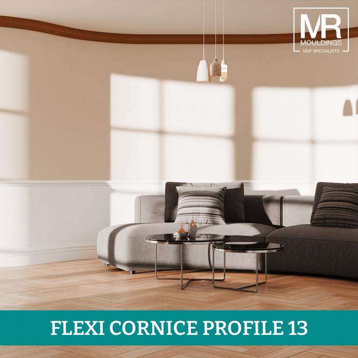 Kendal Flexible MDF Cornice Coving-MR Mouldings Ltd