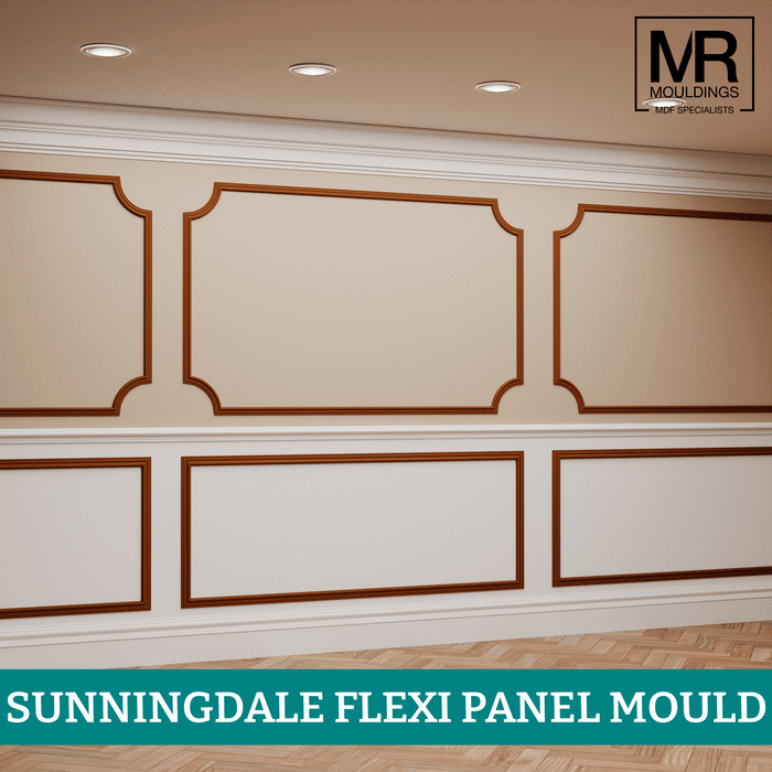 Sunningdale Flexible MDF Panel Mould-MR Mouldings Ltd
