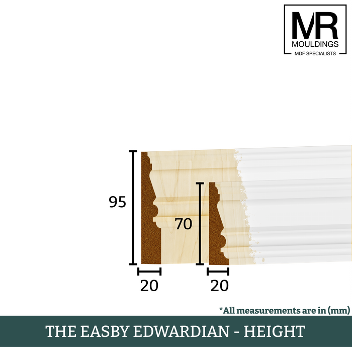 The Easby Edwardian Tulip Architrave-MR Mouldings Ltd