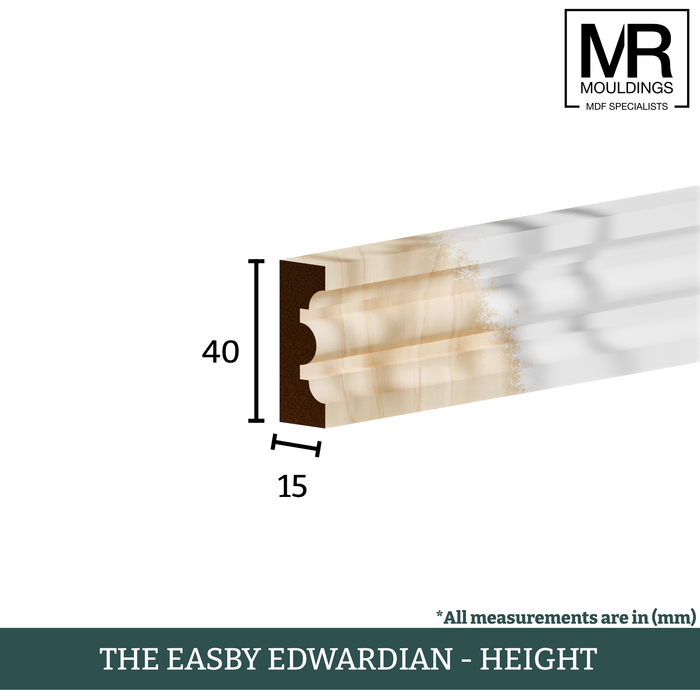 The Easby Edwardian Tulip Panel Mould-MR Mouldings Ltd