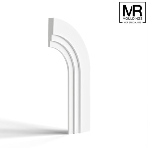 Stepped Flexible MDF Architrave Board-MR Mouldings Ltd