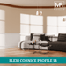 Lancaster Flexible MDF Cornice Coving-MR Mouldings Ltd