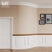 Stepped Flexible MDF Dado Mould-MR Mouldings Ltd