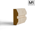 The Folifoot Contemporary Tulip Dado Rail-MR Mouldings Ltd