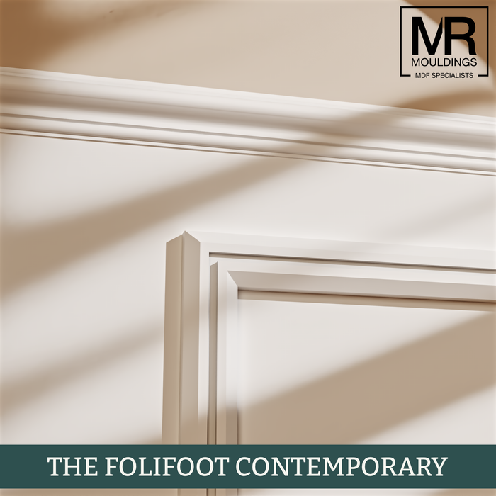 The Folifoot Contemporary Tulip Panel Mould-MR Mouldings Ltd