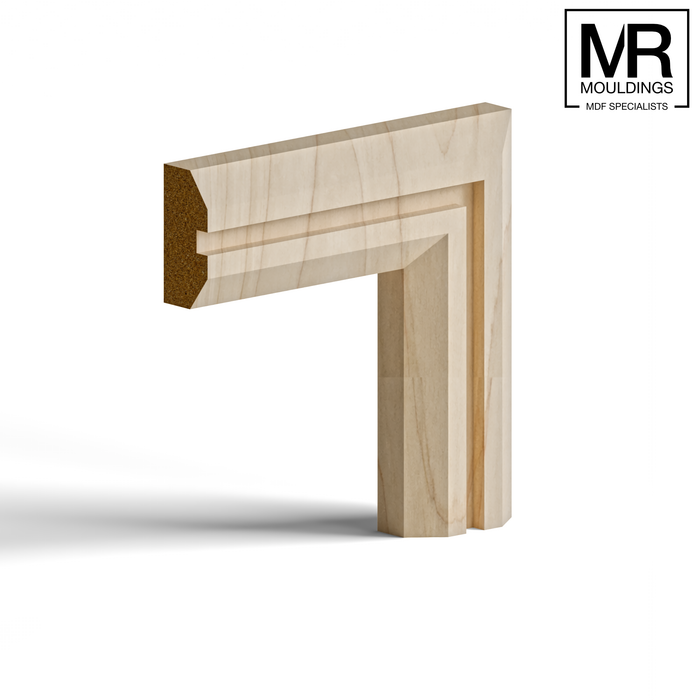 The Folifoot Contemporary Tulip Panel Mould-MR Mouldings Ltd