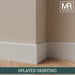 Splayed MDF Skirting Board-MR Mouldings Ltd