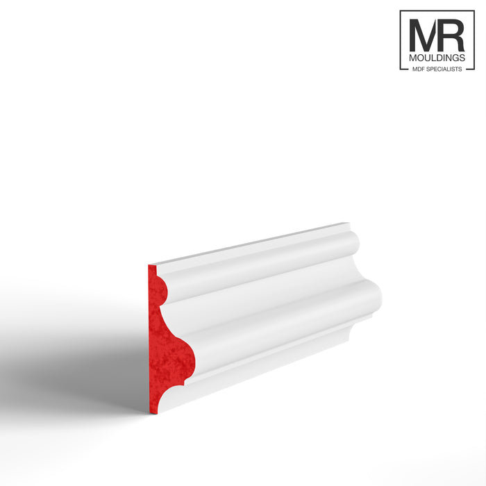 Ogee Fire Rated MDF Dado Rail-MR Mouldings Ltd