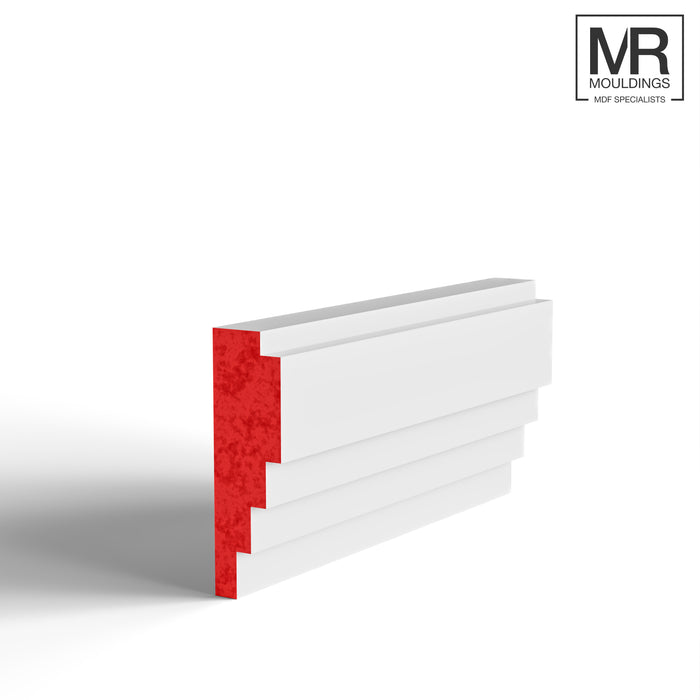 Stepped Fire Rated MDF Dado Rail-MR Mouldings Ltd