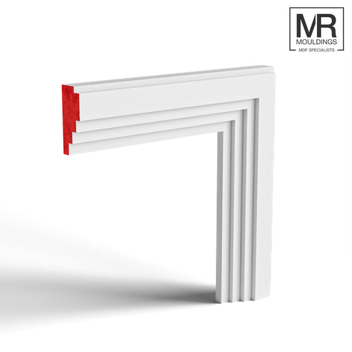 Stepped Fire Rated MDF Panel Mould-MR Mouldings Ltd